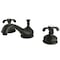 Kingston Brass KS1165TX 8" Widespread Bathroom Faucet, Oil Rubbed Bronze KS1165TX - alternate 1
